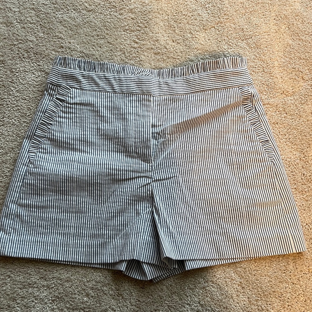 J Crew Seersucker Shorts